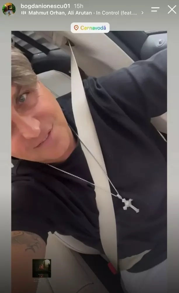Bogdan Ionescu în drum spre mare cu cei doi copii din căsnicia cu Elena Băsescu