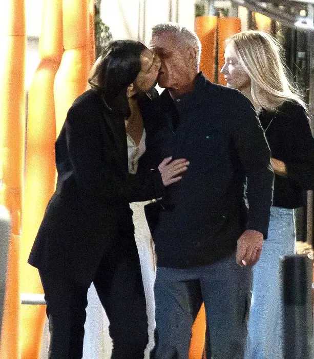 *PREMIUM-EXCLUSIVE* *MUST CALL FOR PRICING* The American actor and film director Sean Penn packs on the PDA with a new, younger looking girlfriend believed to be the actress Valeria Nicov seen during a night out in Madrid, Spain. *PICTURES TAKEN ON THE 04