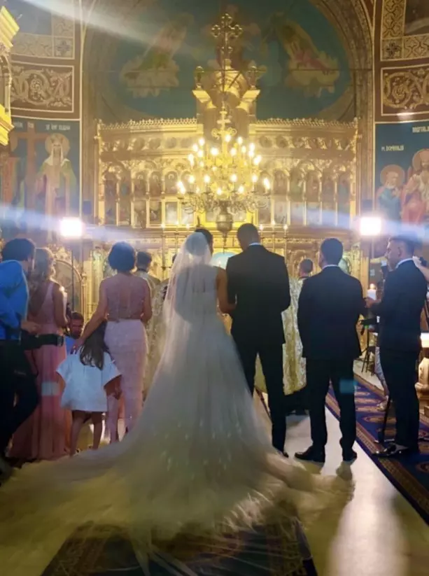 Imagini de la nunta Adelinei Pestrițu
