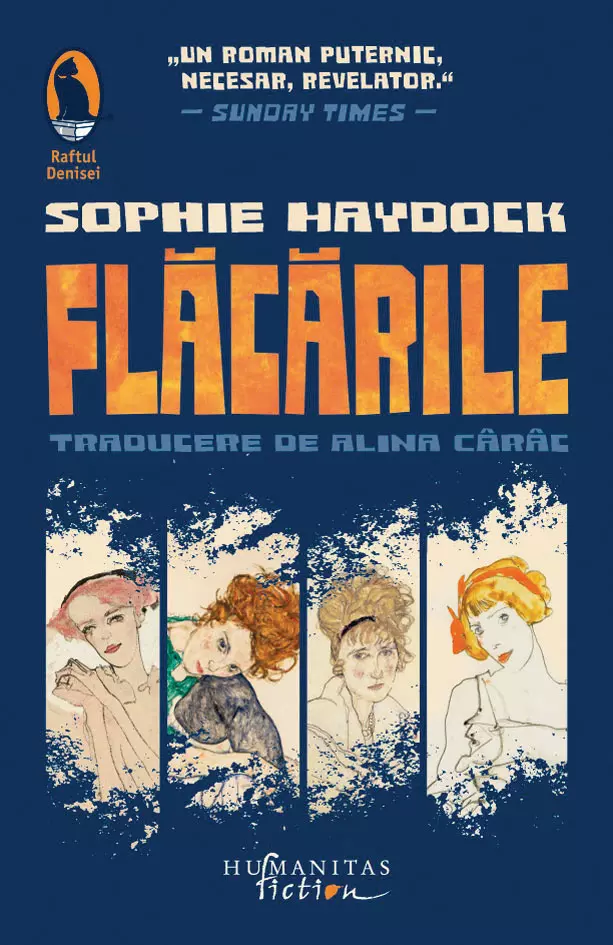 Flăcările, Sophie Haydock, editura Humanitas Fiction