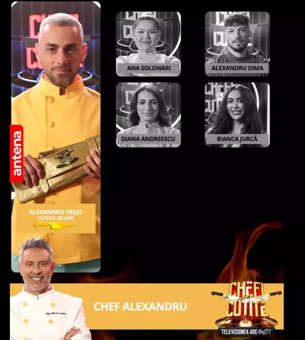 echipa galbena chefi la cutite 2025