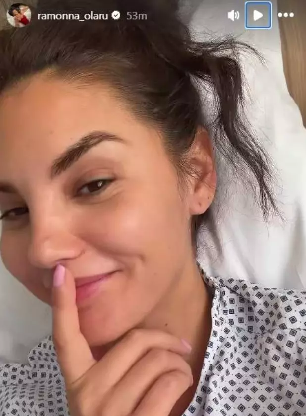Ramona Olaru la spital