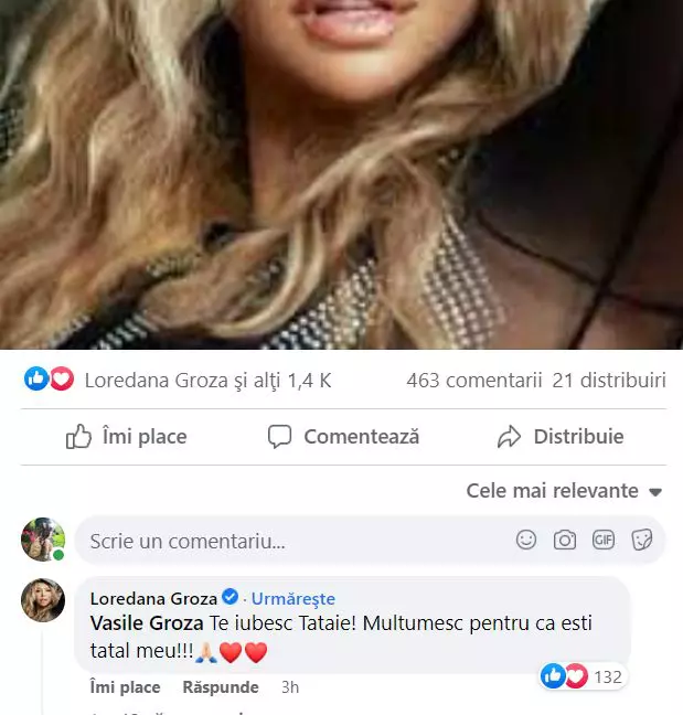 Reactia-Loredanei-Groza-dupa-ce-tatal-ei-i-a-scris-o-poezie-emotionanta.-Artista-a-implinit-52-de-ani