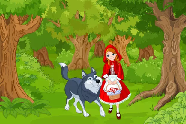 Scufița Roșie- Frații Grimm