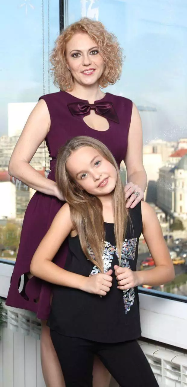 Mara, fiica Ralucăi Moianu, a luat locul 3 la Miss