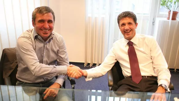 gica hagi si gica popescu fotbalisti