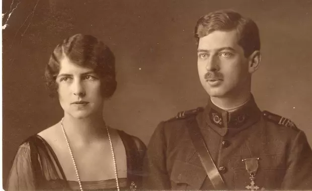 Regina Elena şi Regele Carol