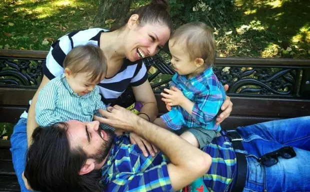 Cristina Bălan și familia