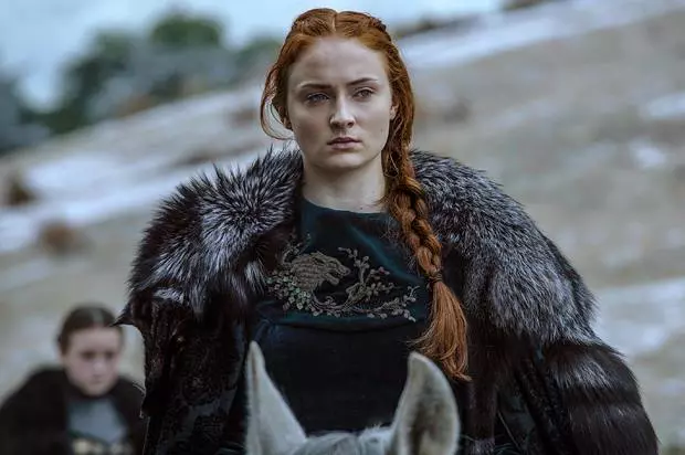 Ne-am întâlnit cu Sophie Turner („Urzeala tronurilor”)