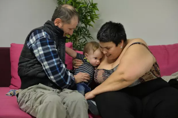 Ioana Tufaru are un băieţel