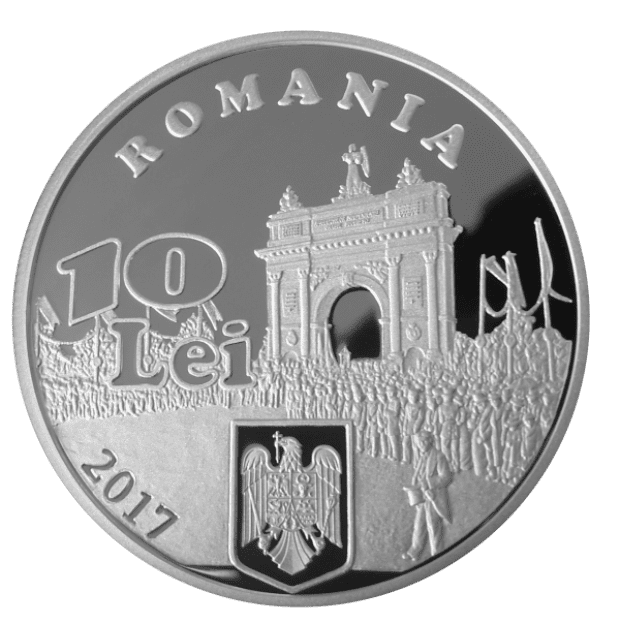 moneda de 10 lei 1