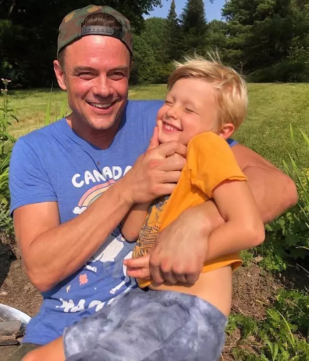 Josh Duhamel copil