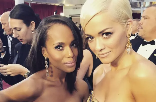 Kerry Washington si Rita Ora