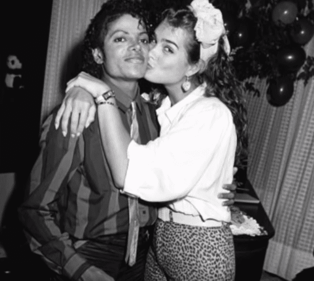 Brooke Shields și Michael Jackson