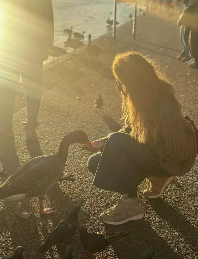 paris jackson, in parc