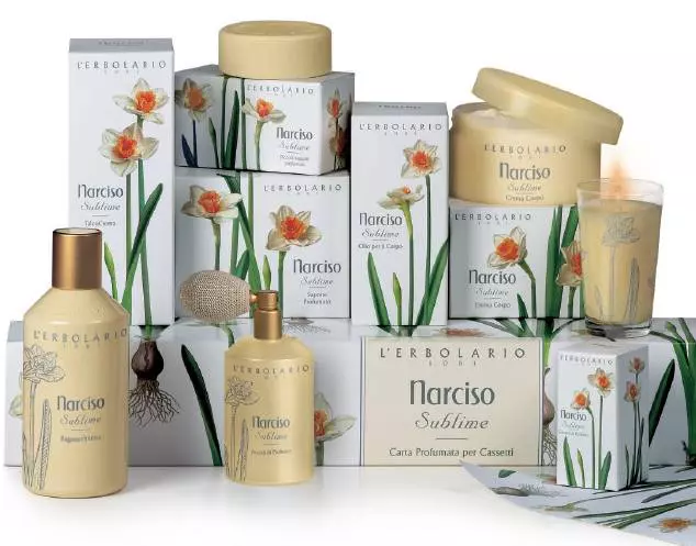 Gama L'Erbolario cu extract de narcisa