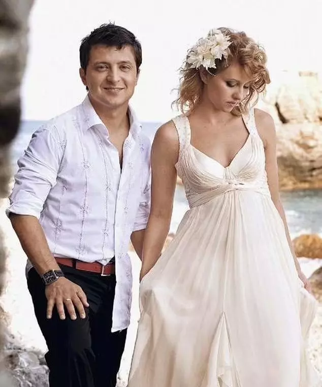 volodimir zelenski cu olena nunta