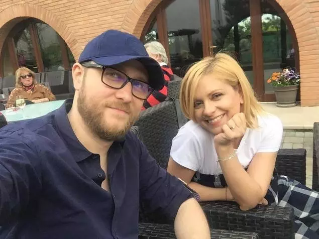 Simona Gherghe și soțul ei, Răzvan Săndulescu