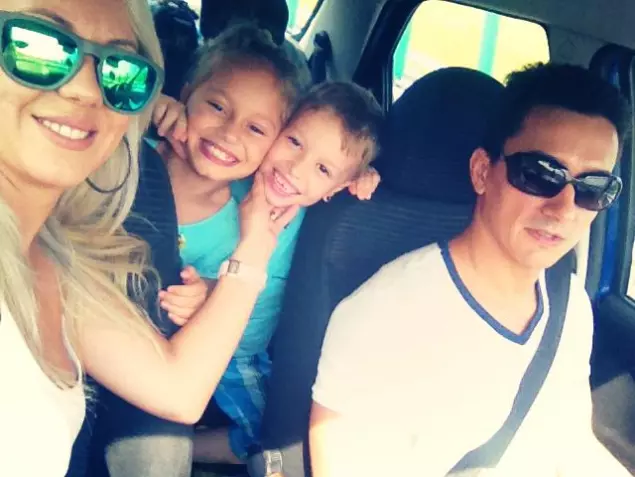 Marian şi Larisa Drăgulescu au doi copii