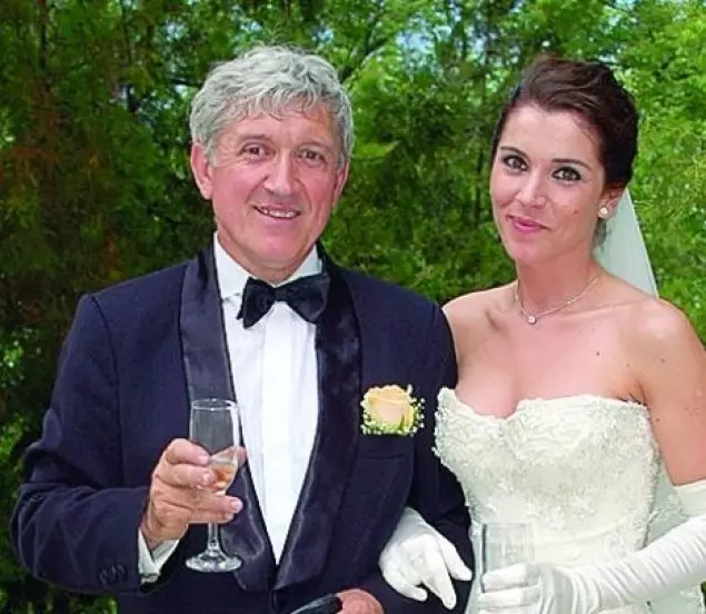 Mircea Diaconu şi fiica lui, Ana