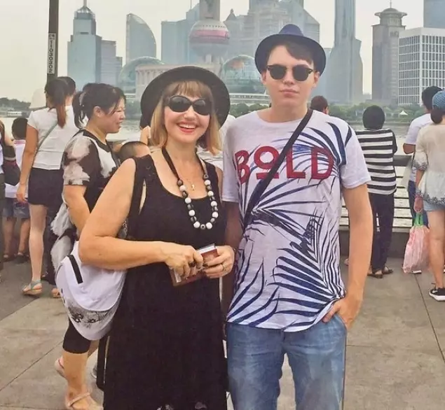 marina almasan si fiul ei