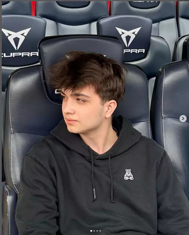 Patrick, baiatul prezentatoarei tv