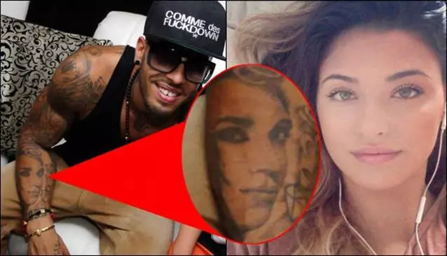 Alex Velea, tatuaj cu chipul Antoniei, care l-a înlocuit pe cel cu chipul primei soții, Ana