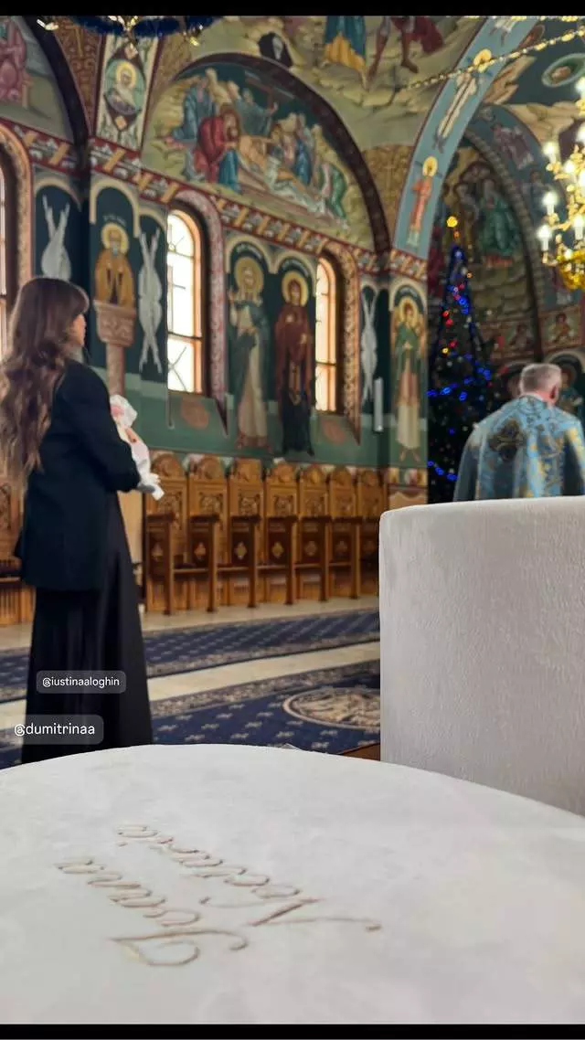 Iustina şi Cornel, botez fiică (3)