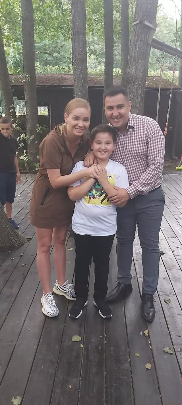 Maria Constantin, Ciprian Tapotă și fiul lor Codruț