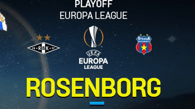 UEFA Europa League: Rosenborg - Steaua se vede diseară la Pro TV