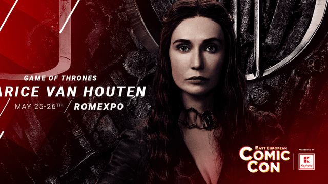 Actrița Carice van Houten, Melisandre din „Urzeala tronurilor”, vine la East European Comic Con