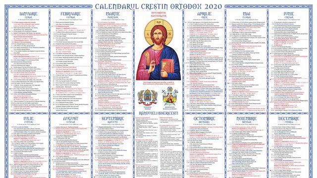 Calendar Ortodox Iulie 2020 Sărbători Religioase Sfinţi și Posturi