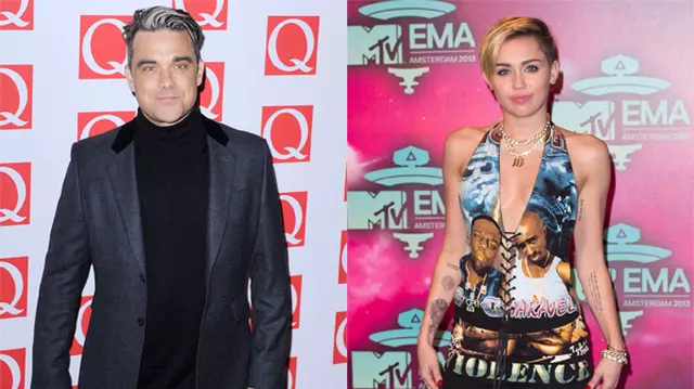 Robbie Williams îşi face griji pentru Miley Cyrus