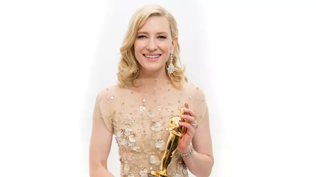 Cate Blanchett a dormit cu statueta primită la Premiile Oscar