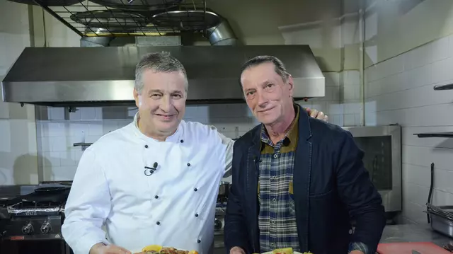Ivan Patzaichin mănâncă sushi autohton, duminică, la "Politică şi delicateţuri"