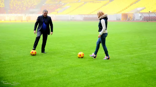 FOTO| Andreea Esca, interviu exclusiv cu Gheorghe Hagi de ziua lui