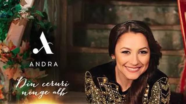 Andra ne dăruiește în ajun de sărbători piesa “Din ceruri ninge alb”