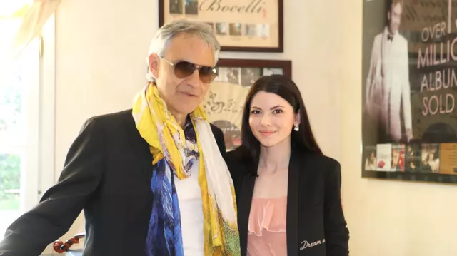 FOTO. Anca Lungu a fost acasă la Andrea Bocelli. Imaginile, în următoarele zile, la „Observator”