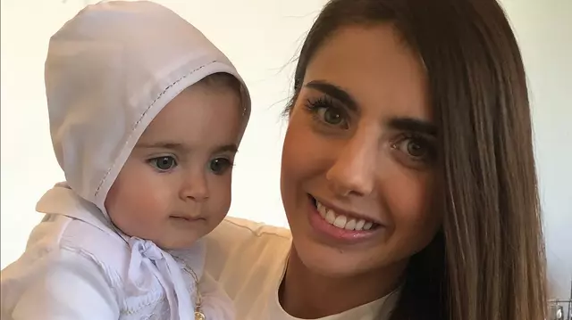 FOTO. Actrița Michelle Renaud din „Pasiune și putere” și-a botezat fiul