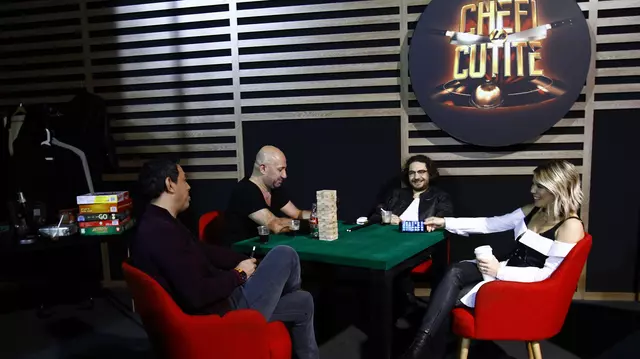 Cum au fost surprinși jurații în pauzele de la filmările sezonului 5  ,,Chefi la cuțite”