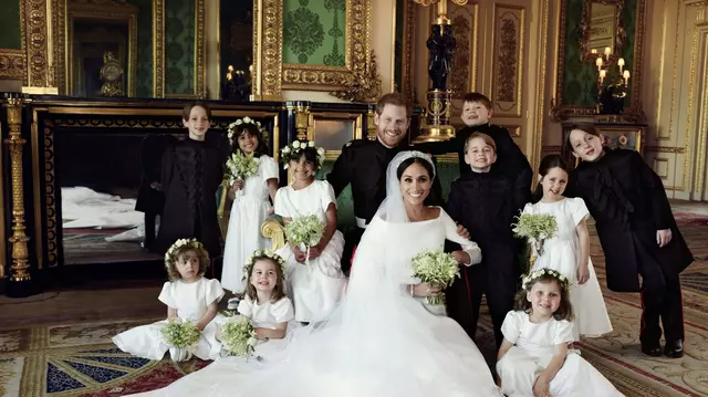 GALERIE FOTO. Ce vedete au fost prezente la nunta lui Harry și Meghan, deveniți duci de Sussex