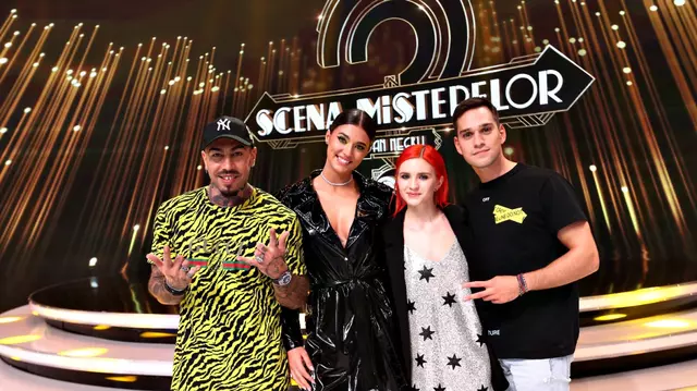 Antonia și Alex Velea, Cristina Ciobănașu și Vlad Gherman vor ghici vedetele din spatele măștilor, la „Scena misterelor”