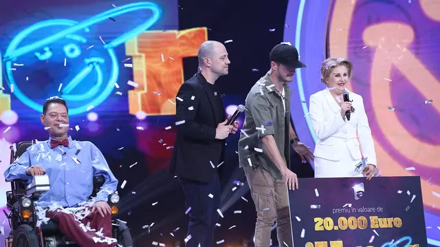 Irena Boclincă, sosia Vioricăi Dăncilă, este câștigătoarea „iUmor”. A donat premiul de 20.000 de euro în finala emisiunii