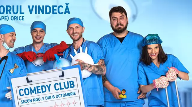 Cei mai apreciați comedianți români încheie sezonul 3 din „Comedy Club”