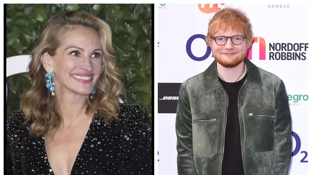 Ed Sheeran și Julia Roberts ar fi stat în carantină în aceeași casă! Ce răspunde artistul!