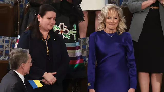 Detaliul prin care Prima Doamnă a Americii a adus un omagiu Ucrainei. Ce semnificație are