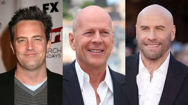 John Travolta și Matthew Perry au reacționat după diagnosticul primit de Bruce Willis. Ce mesaje au transmis
