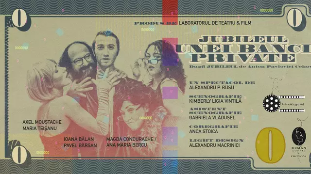 „Jubileul unei bănci private”, premieră după un clasic rus la Teatrul Infinit