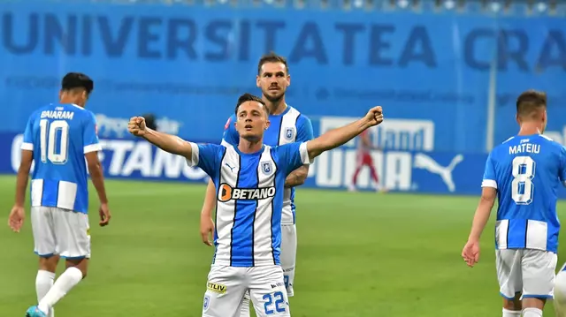 Cine transmite CS Universitatea Craiova - Rapid, derby-ul etapei a 3-a din Superliga, 31 iulie 2022