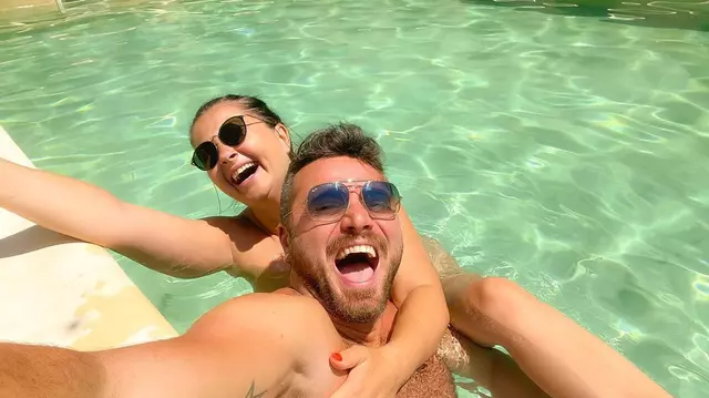 Cum arată Gabriela Cristea în costum de baie la 49 de ani. Tavi Clonda a surprins-o la piscină